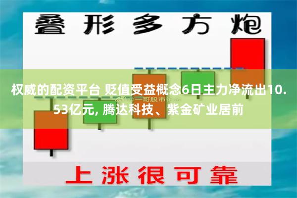 权威的配资平台 贬值受益概念6日主力净流出10.53亿元, 腾达科技、紫金矿业居前