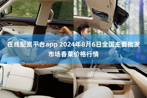 在线配资平台app 2024年8月6日全国主要批发市场香菜价格行情