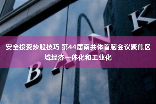 安全投资炒股技巧 第44届南共体首脑会议聚焦区域经济一体化和工业化